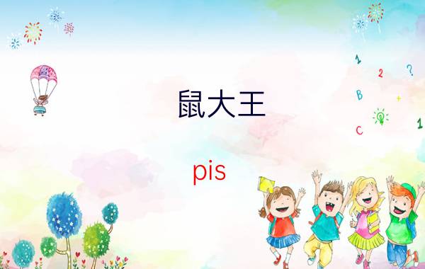 鼠大王 pis(鼠大王和pis怎么回事)